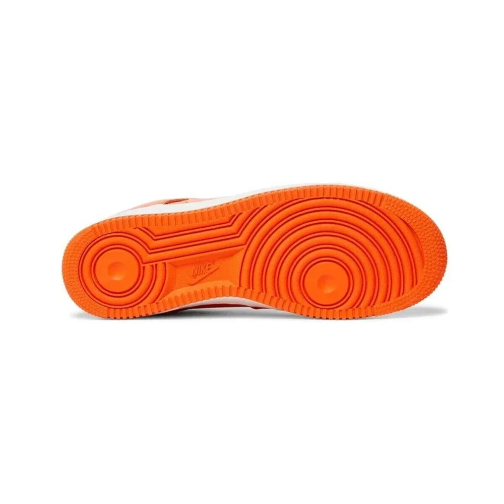 NIB Nike Men's Air Force 1 Low Retro Jewel FJ1044-800 Orange